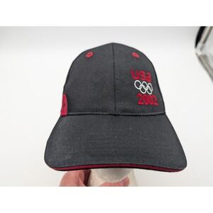 Spyder USA 2002 Salt Lake City Winter Olympics US Ski Team Hat Black SM